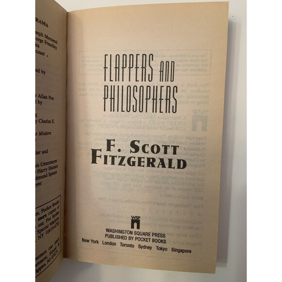 Flappers And Philosophers By F Scott Fitzgerald author of The Great Gatsby. - Picture 2 of 6